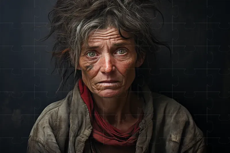 Harsh Reality Portraits From Street Life