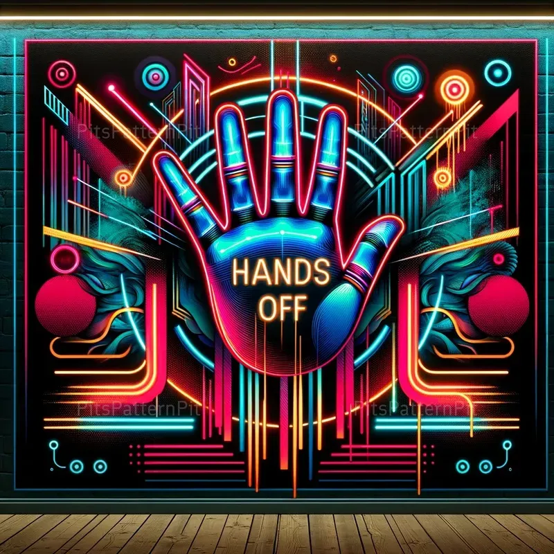 Neon Art Vibrant Edgy Custom Designs