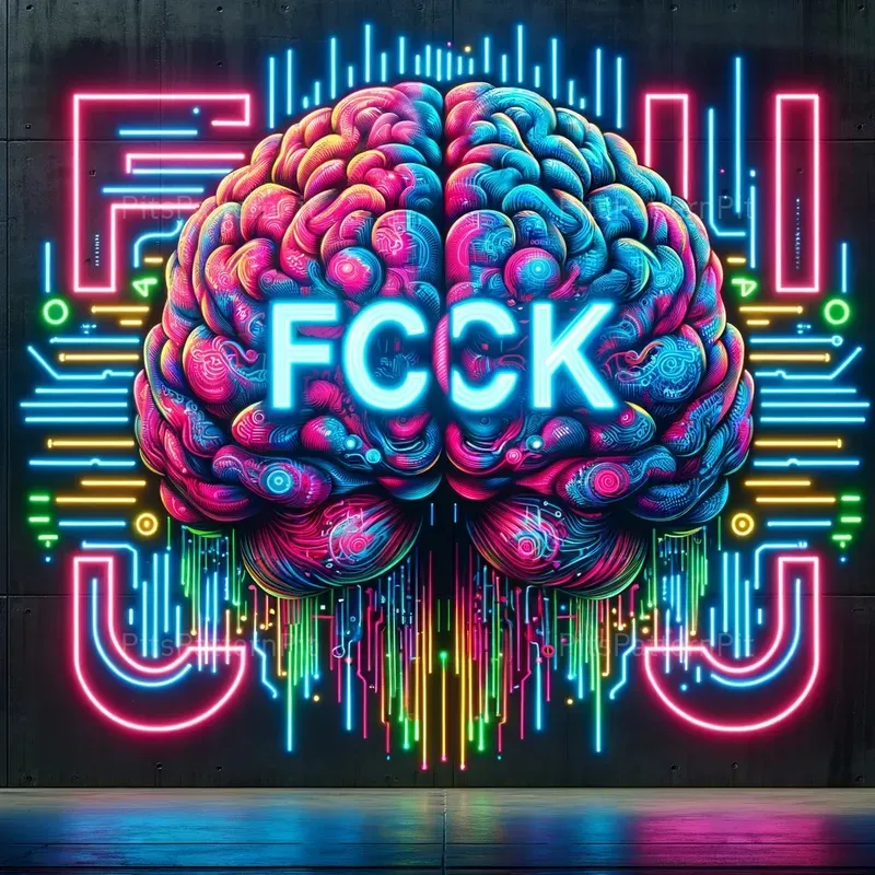 Neon Art Vibrant Edgy Custom Designs