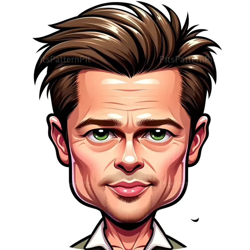 Anime-style Celebrity Caricature Art