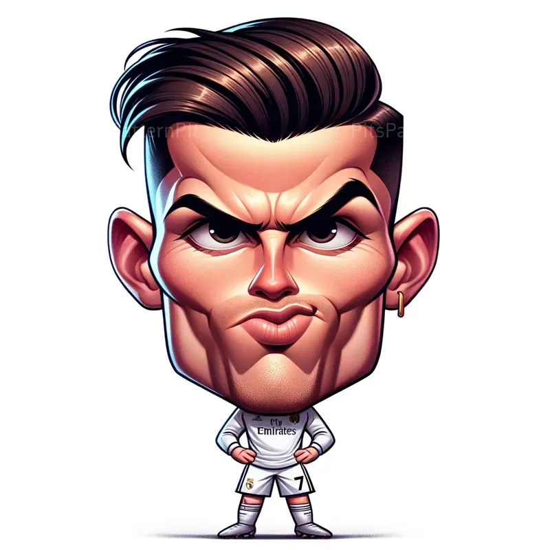 Anime-style Celebrity Caricature Art