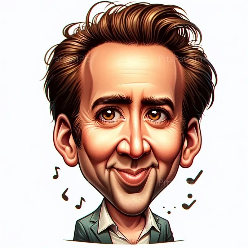 Anime-style Celebrity Caricature Art