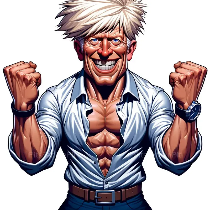 Anime-style Celebrity Caricature Art