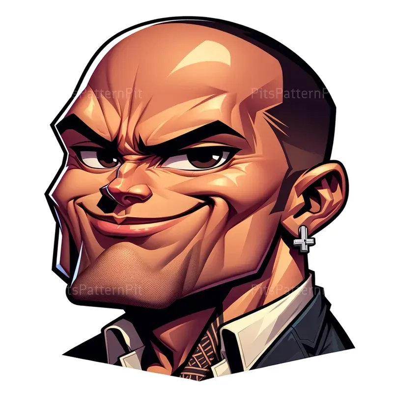 Anime-style Celebrity Caricature Art