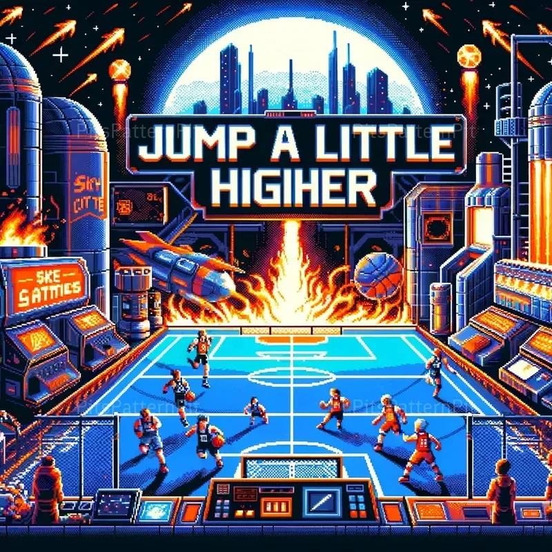 Nostalgic 16-bit Illustration Visuals