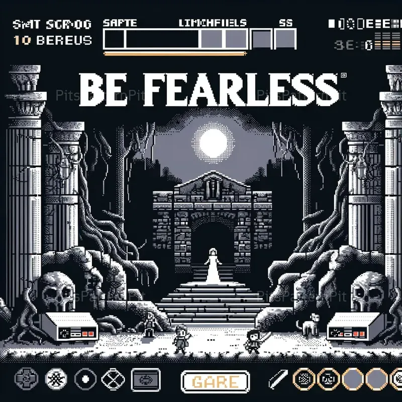 Nostalgic 16-bit Illustration Visuals