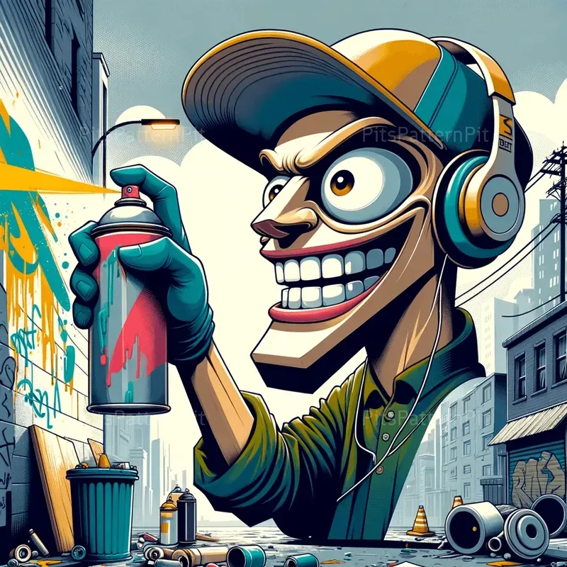 Funny Caricatures In Motion Messages
