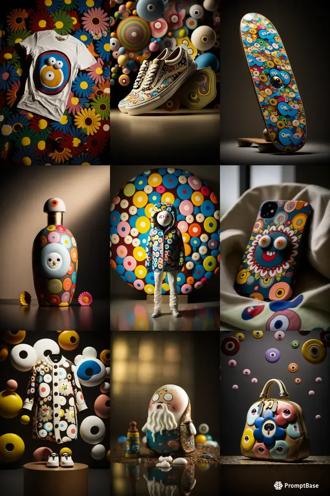 Pop-art Product Photographs