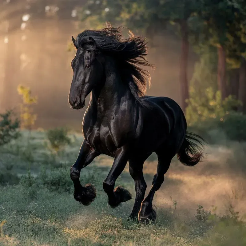 Customizable Majestic Horse Art