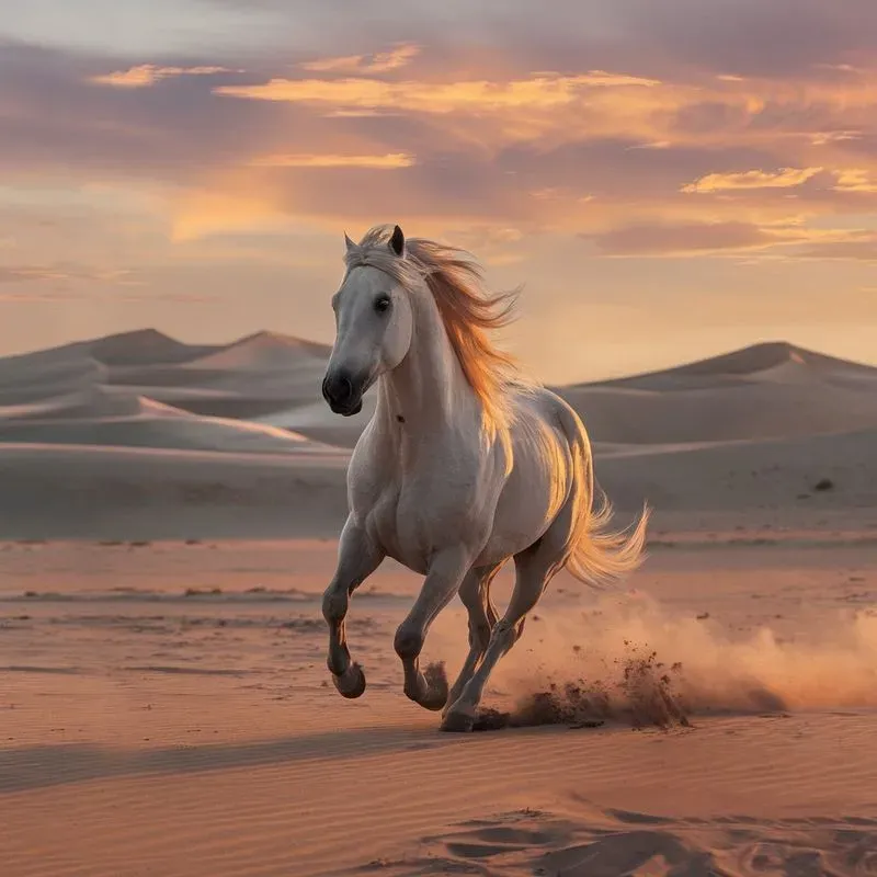 Customizable Majestic Horse Art