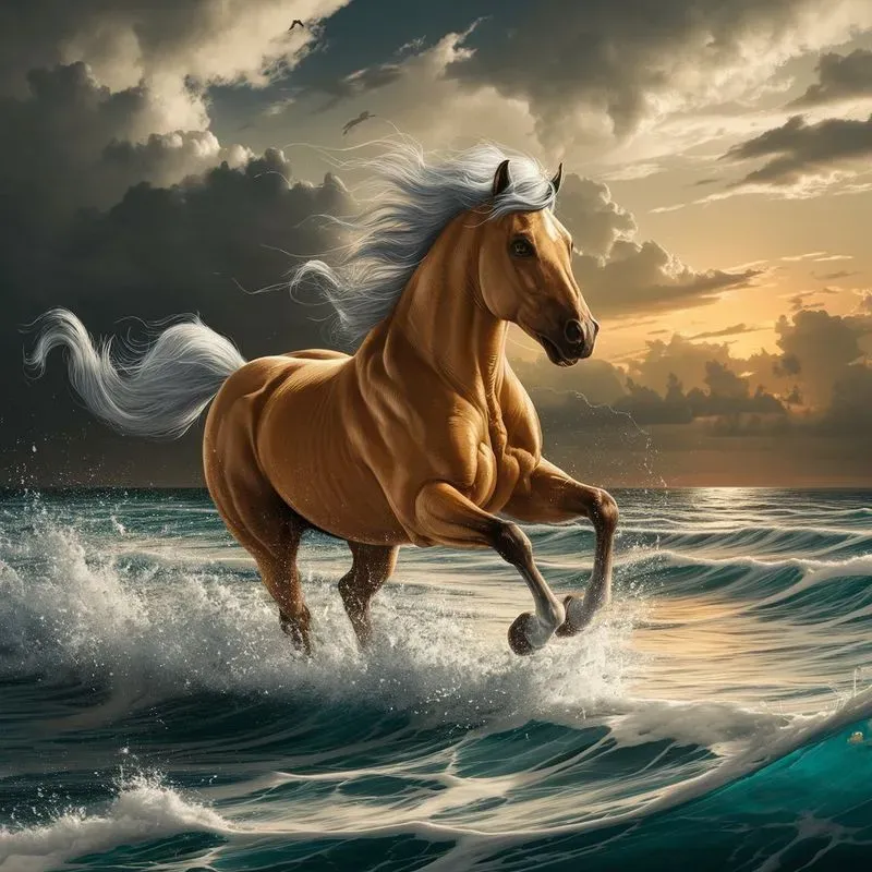 Customizable Majestic Horse Art