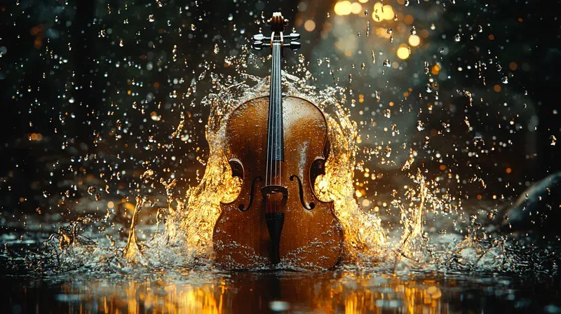 Black Gold Instrument Stock Photos