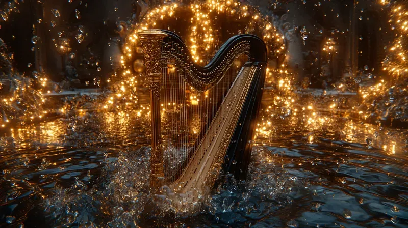 Black Gold Instrument Stock Photos