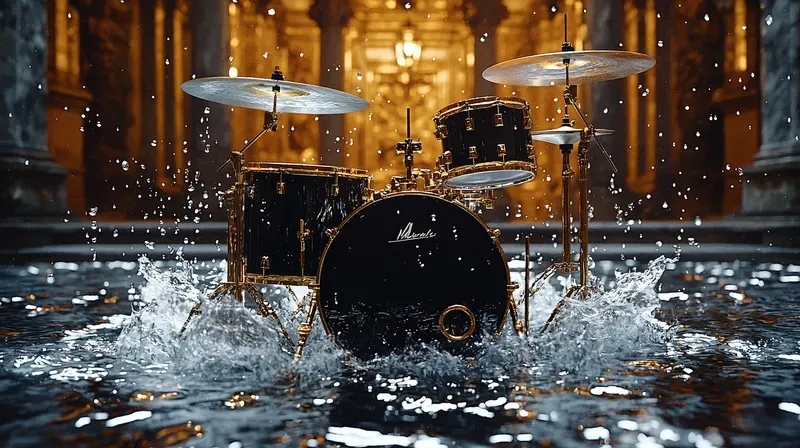 Black Gold Instrument Stock Photos