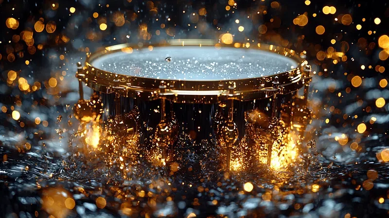 Black Gold Instrument Stock Photos