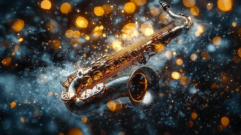 Black Gold Instrument Stock Photos
