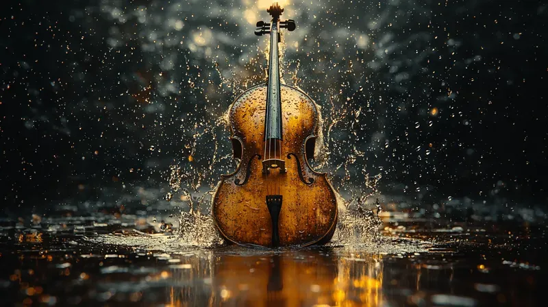 Black Gold Instrument Stock Photos