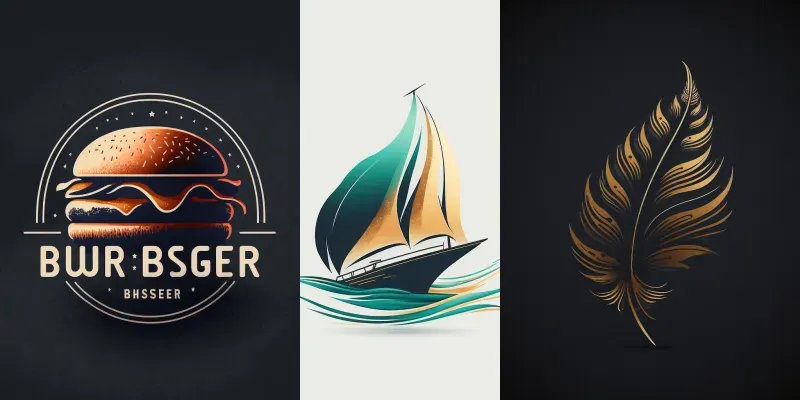 Eye-catching Logos generated by undefined
