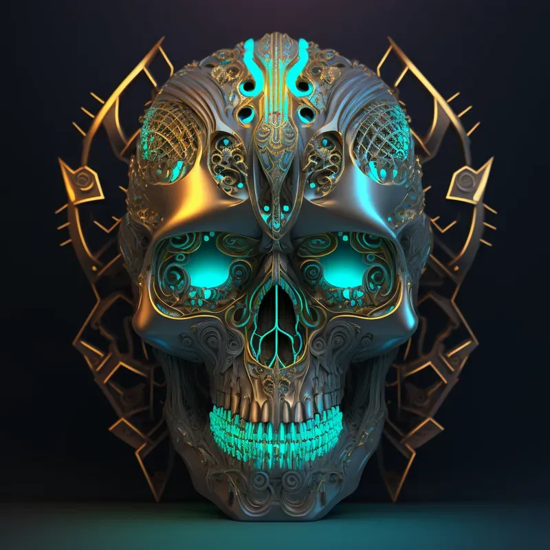 Detailed Skulls