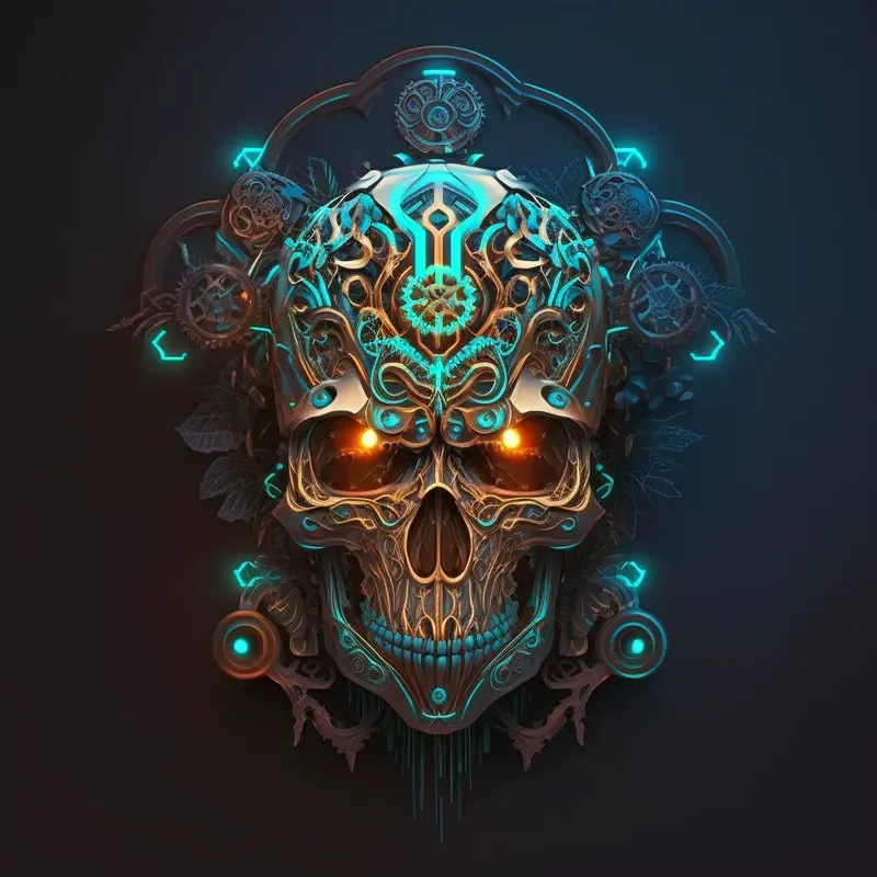Detailed Skulls