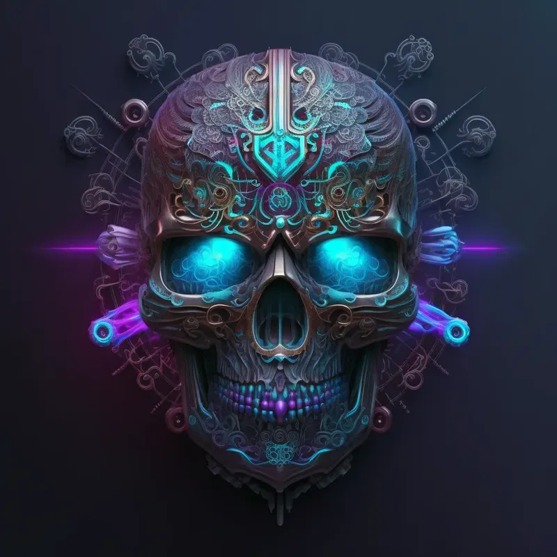 Detailed Skulls
