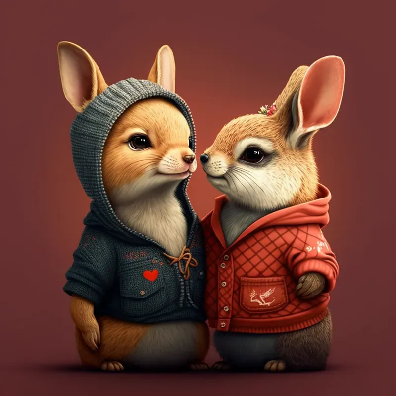 Animals In Love