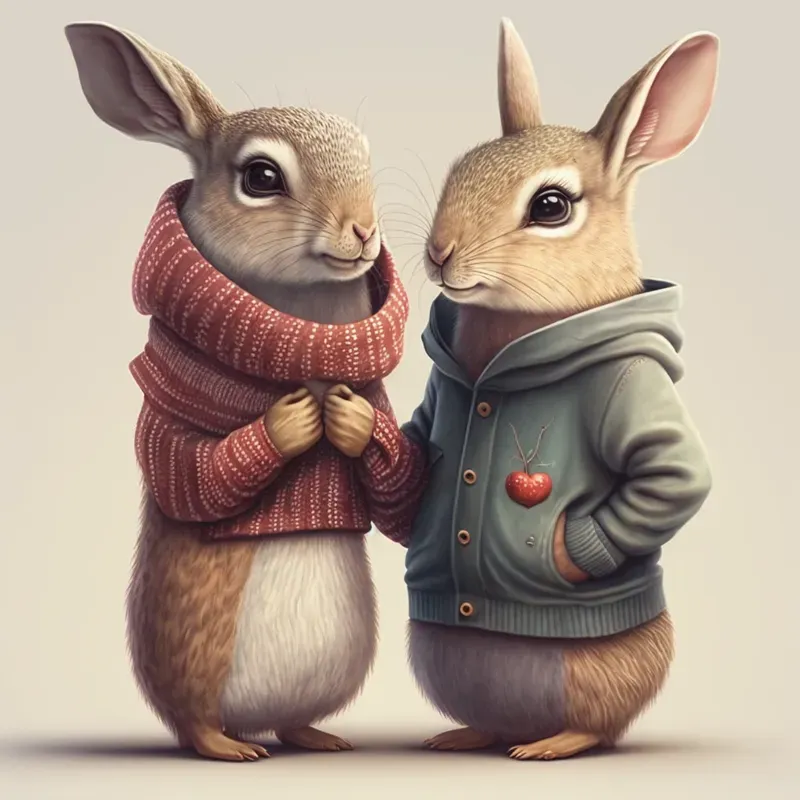 Animals In Love