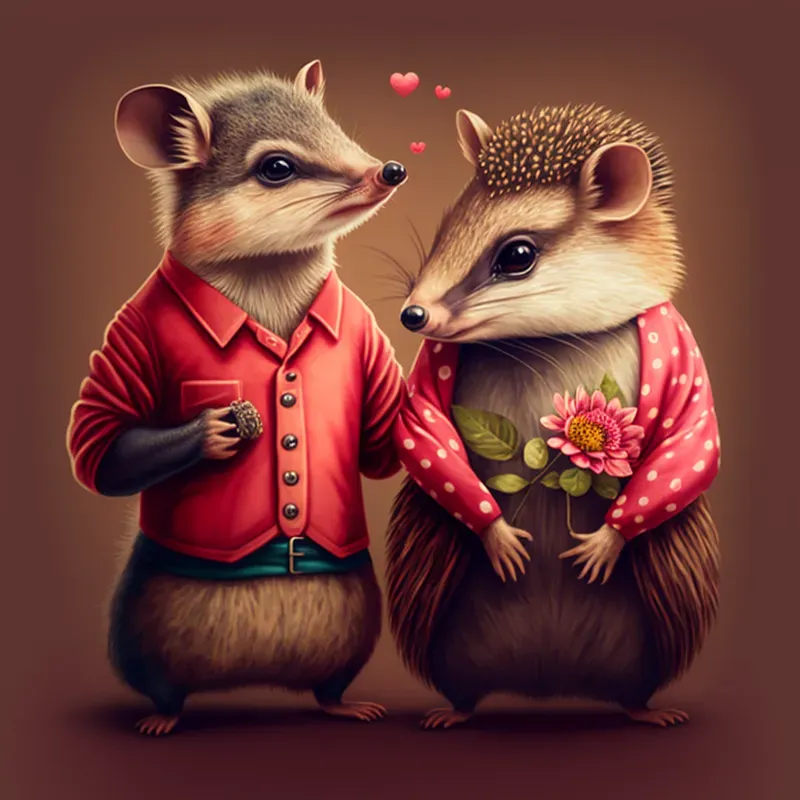 Animals In Love