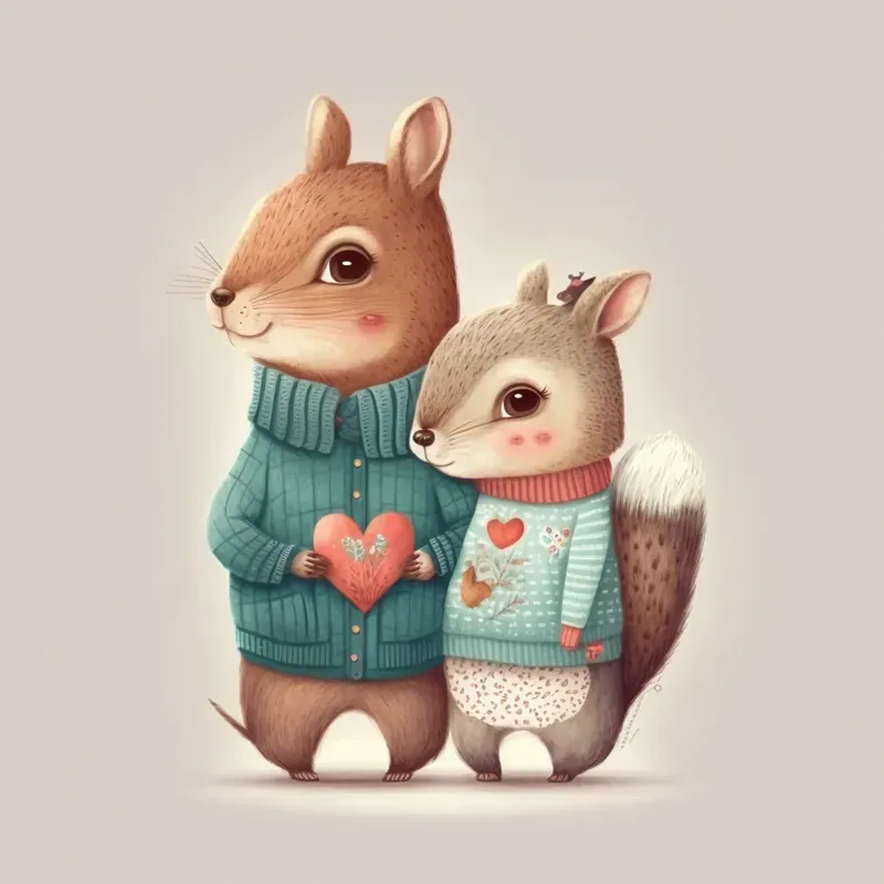 Animals In Love