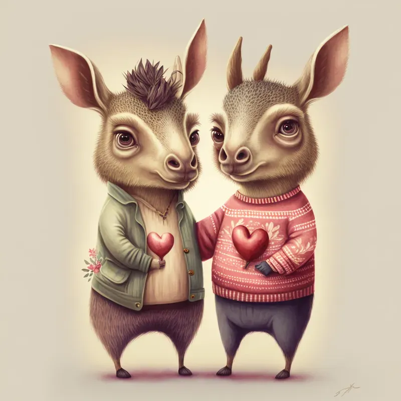 Animals In Love