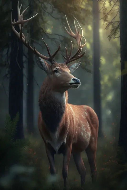 Stunning Animals In The Woods