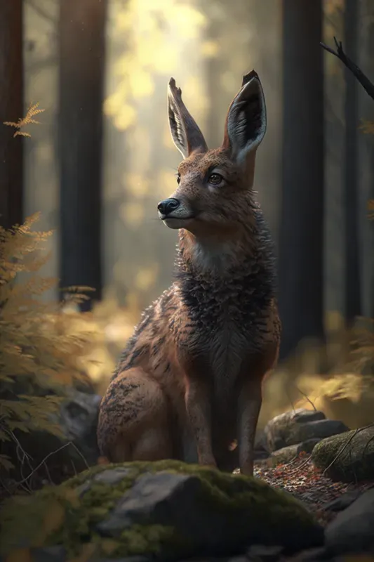 Stunning Animals In The Woods