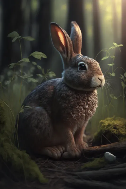 Stunning Animals In The Woods