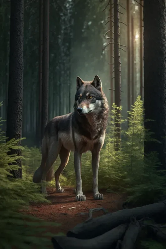 Stunning Animals In The Woods