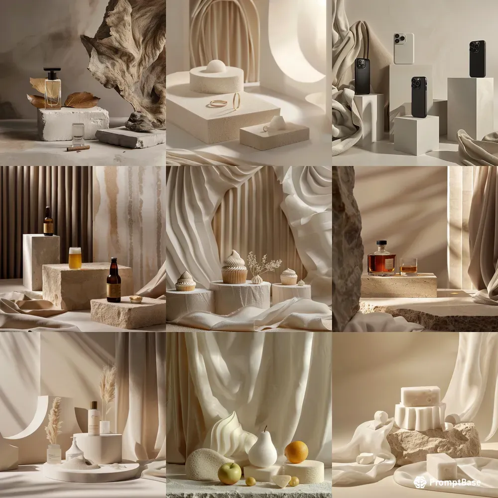 Aesthetic Product Showcases