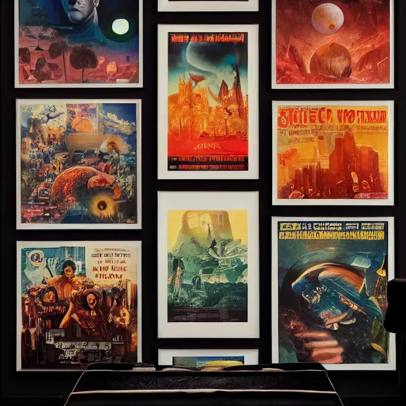 Wall Of Posters
