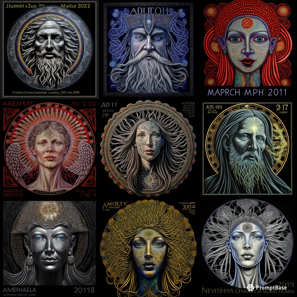 Ancient Calendar Gods & Goddesses 