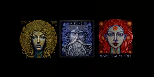 Ancient Calendar Gods & Goddesses  generated by midjourney