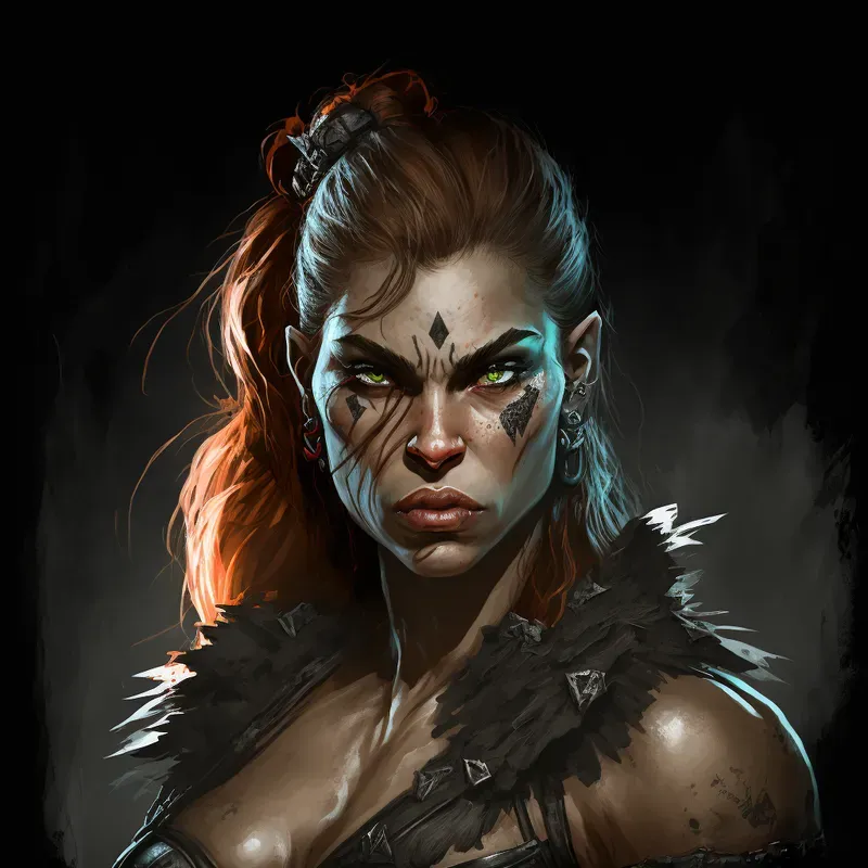 Fantasy Game Human Portraits