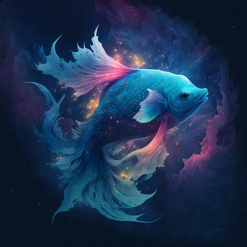Celestial Creatures And Fantastical Beasts In The Skies