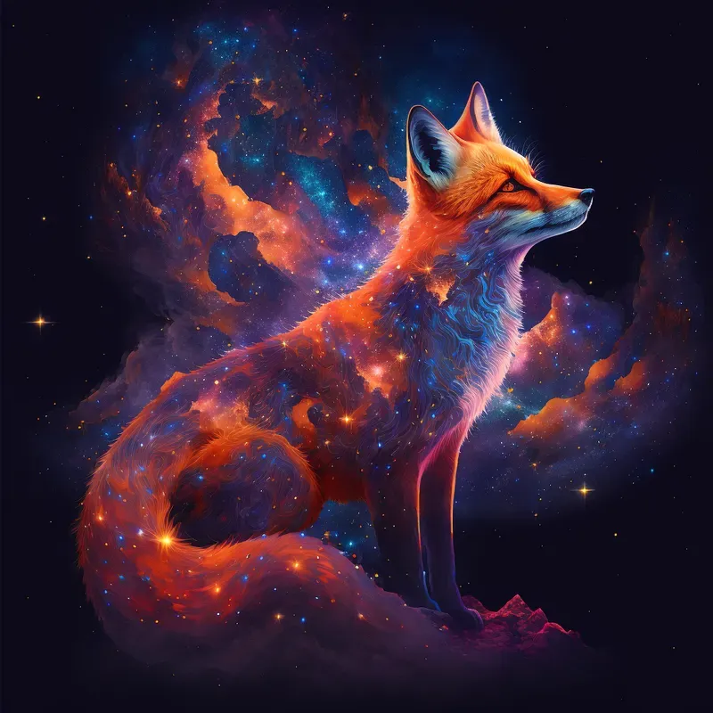 Celestial Creatures And Fantastical Beasts In The Skies