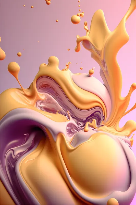Splashing And Flowing Fluids