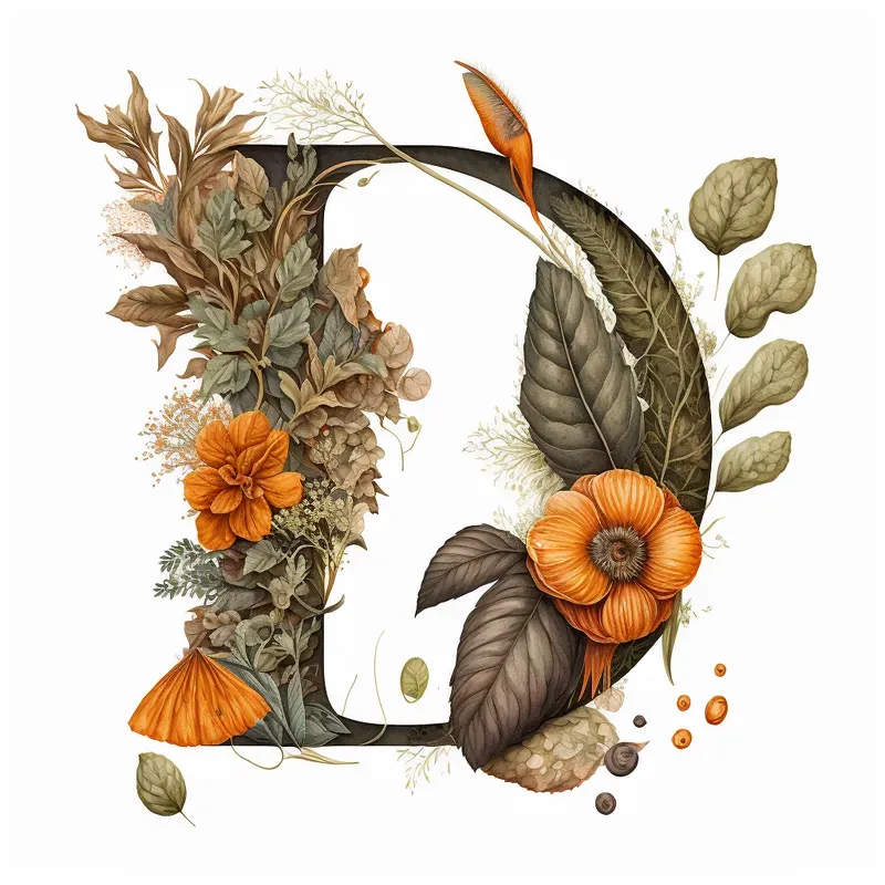 Floral Letters