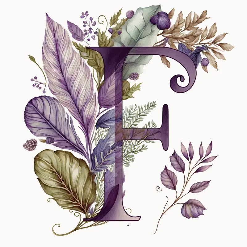 Floral Letters