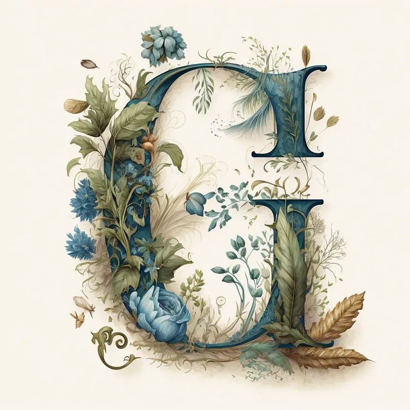 Floral Letters