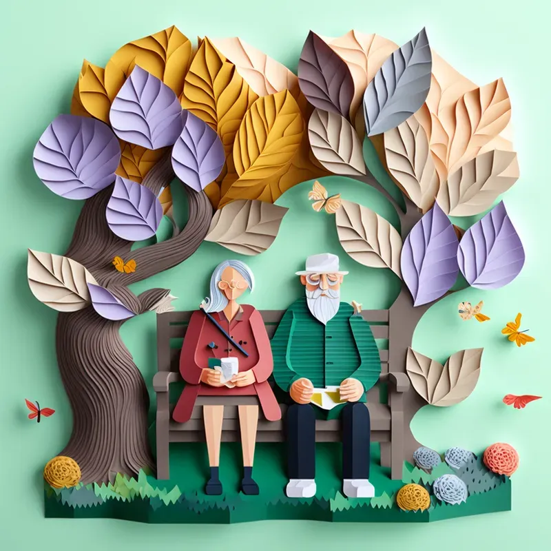 Papercraft Everyday Scenes