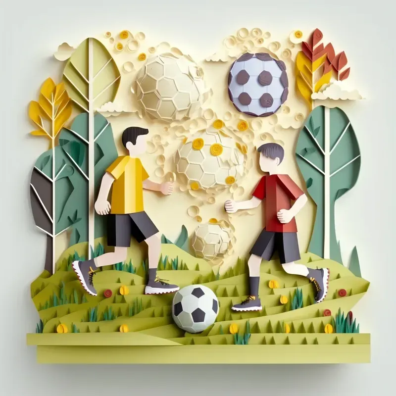 Papercraft Everyday Scenes