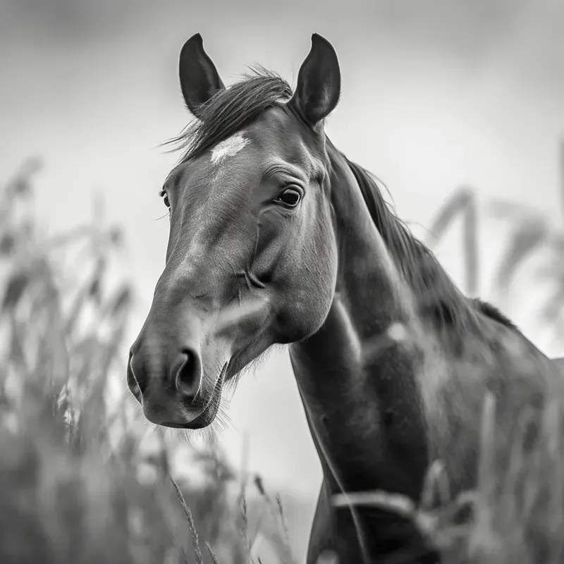 Black And White Animal Portraits