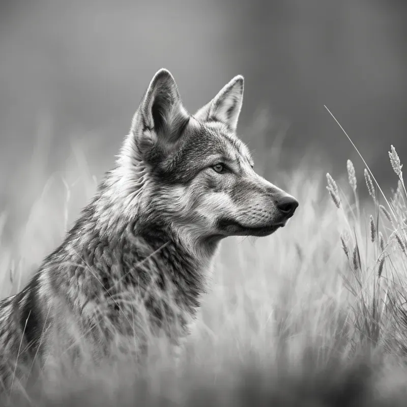 Black And White Animal Portraits