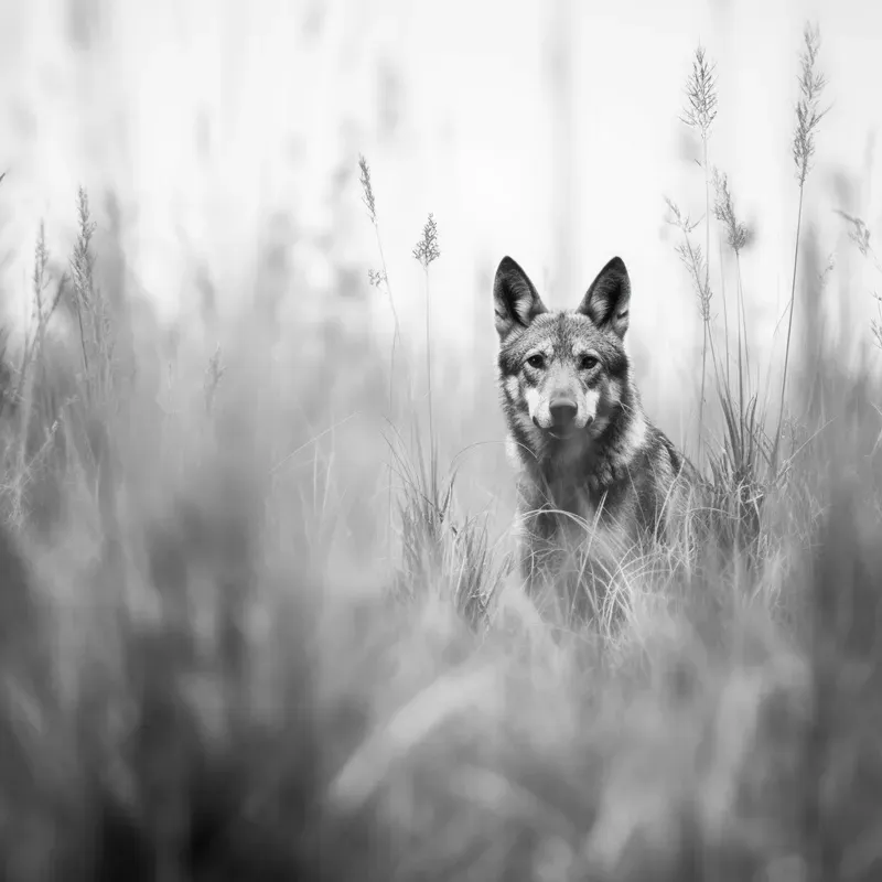 Black And White Animal Portraits